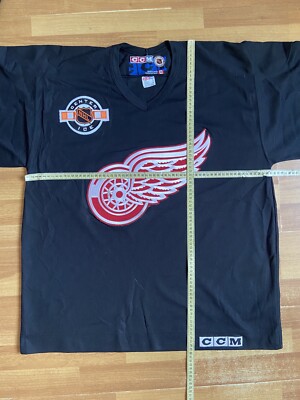 DETROIT RED WINGS TRAINING HOCKEY SHIRT JERSEY CCM NHL sz XL MEN