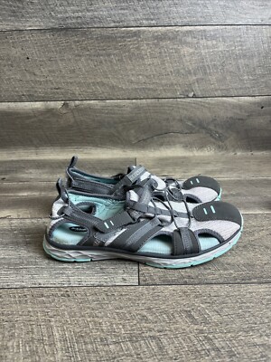 Scholls Memory Foam Cool Fit Women's Gray Coudour Sandals