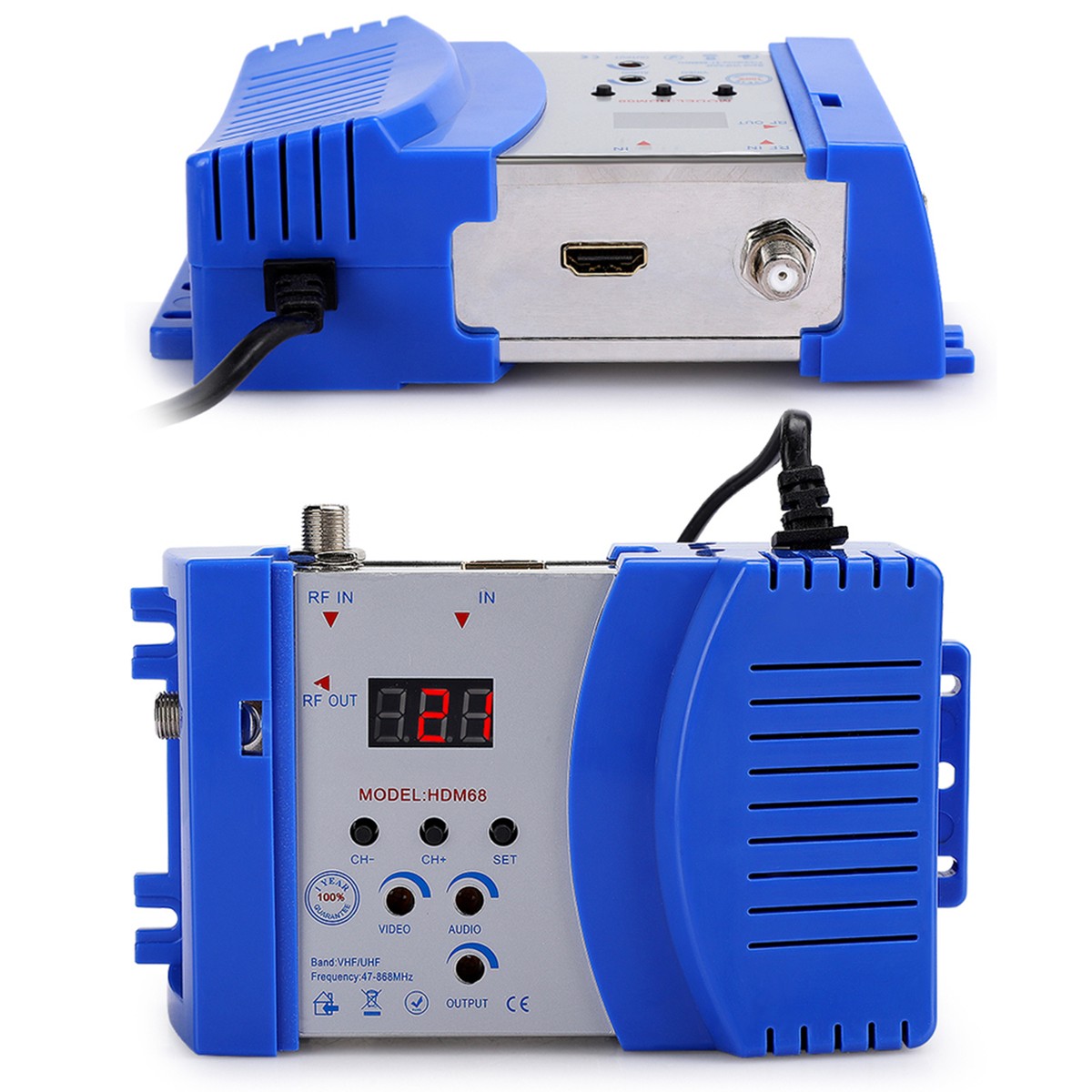 Modulateur HDMI RF, Convertisseur RF Modulateur HDMI