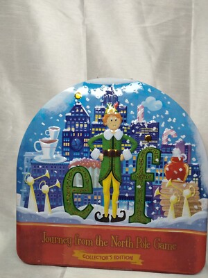 2022 Elf Journey from the North Pole Game Collector's Edition In Tin Box