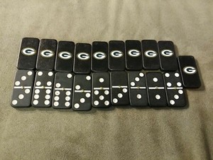 Lot Set 19 Green Bay Packers Football Dominos Game Pieces Preowned Ebay