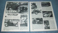1923 Ford Model T Roadster Vintage Article Low Bucket