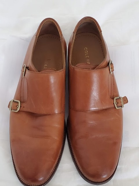 cole haan henry grand double monk strap