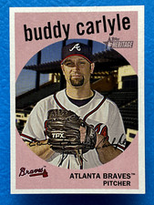 Buddy Carlyle 2008 Topps Heritage #95 Atlanta Braves