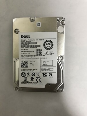  Dell ST600MP0005 4HGTJ 600GB 15K 2.5 in SAS 12Gbps 128MB HDD Hard Drive 04HGTJ