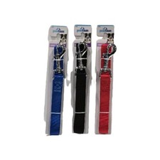 Lot Of 3 Pawtown 6ft Dog Leash RED,BLACK , BLUE 