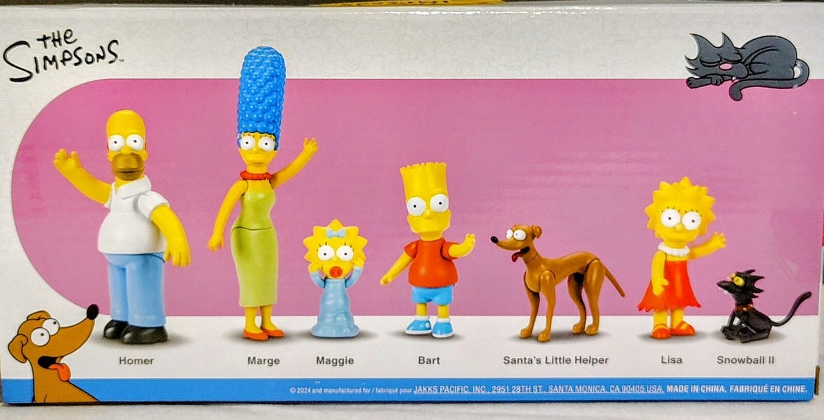 THE SIMPSONS 2.5 FAMILY Mini Figure Set 7 Pk | eBay