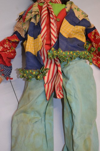 Vintage Emmett Kelly Soft Bodied Ventriloquist Dummy Puppet 28" (As Is) - Picture 4 of 13