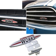 1 Stemma Griglia Scritta Logo Per MINI COOPER JCW JOHN COOPER WORKS Clubman S p