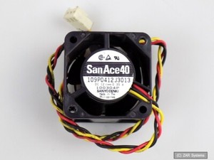 Sanyo Denki SanAce40 109P0412J3013 FAN 40x40x28mm 12V WIRE Kühler Lüfter