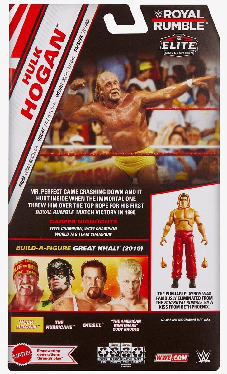 Hulk Hogan WWE Royal Rumble 2025 Elite Collection UK