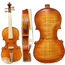 Baroque style SONG Master whole back violin 4/4,perfect carving 15906