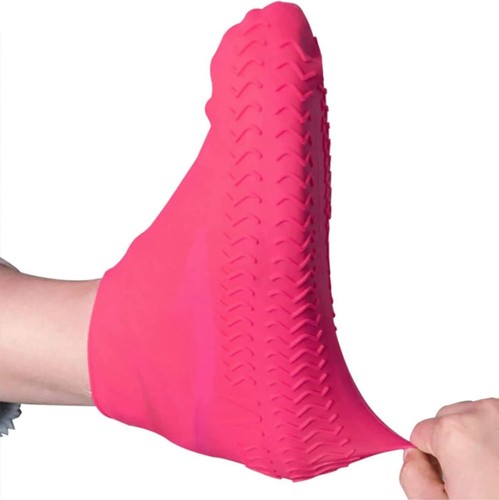 Resistant Silicone Overshoes Rain Waterproof Shoe Covers Boot Cover Protector - Picture 15 of 70