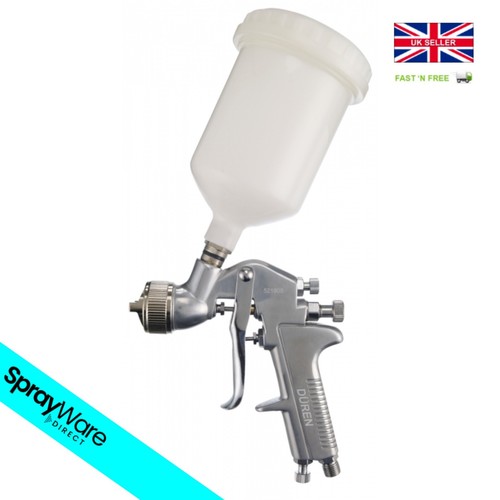 Duren 521805 Gravity Spray Gun 1.3mm Fast Mover Professional Primer Paint Spray - Picture 2 of 7