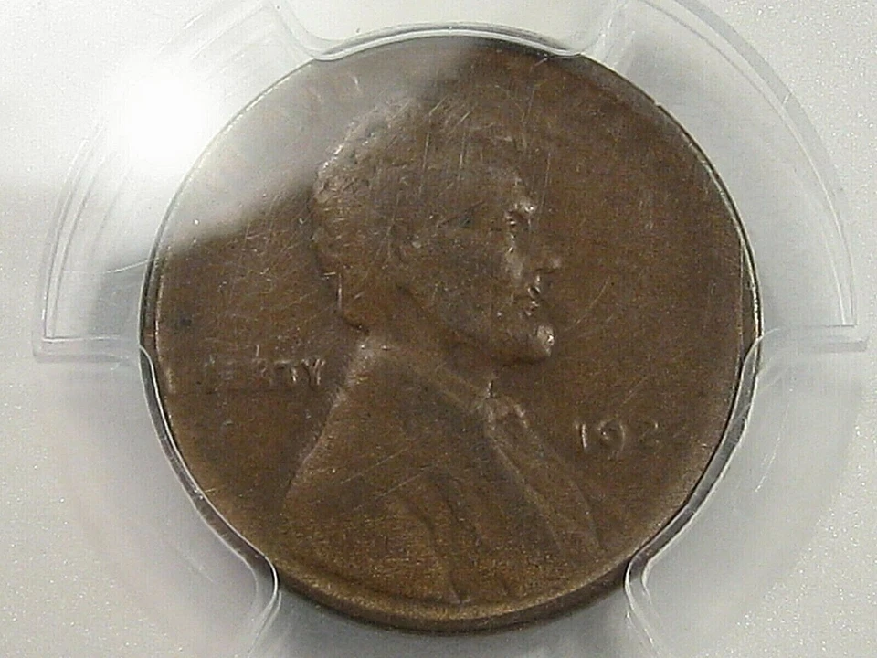 Key-Date 1922-D (Weak "D") US Lincoln Penny. PCGS F12. #4 - Image 2 of 4
