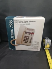 BLACK Nortel Maestro 1500 Caller ID Corded Phone