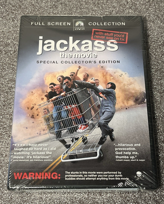 Jackass The Movie Special Collectors Edition DVD Full Frame Brand