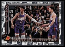 Heat Check!: Suns Duo Heat Up Scoreboard 2025-26 Topps #294 Season Tip Off