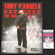 Tony D'Angelo Signed The Don Of NXT WWE 11x14 Photo JSA COA