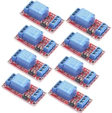 8PCS 5v Relay Module 1 Channel Relay Board for Raspberry Pi with Opto-Isolate...