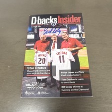  Bud Selig Signed 5.5x8.5 D-Backs Insider April 2009 Issue Diamondbacks MLB B4A 