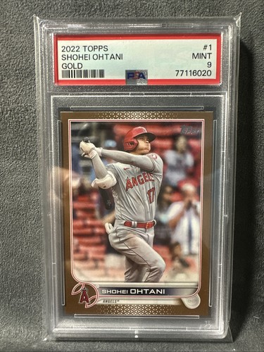 2022 Topps Series One Shohei Ohtani #1 Gold /2022🔥🔥PSA 9🔥🔥 Low Pop👀👀