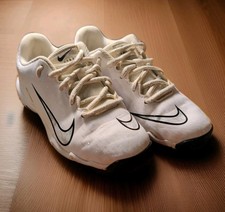 White Nike Hyperdiamond 4 Keystone Youth Softball Cleats US Size 1Y