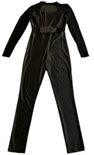 Mesh Unitard XL Long Sleeve Womens Sheer Bodysuit Dance Costume