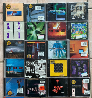 Depeche Mode 22 CD Box Set   Albums Singles Live   Violator Ultra 101 Faith