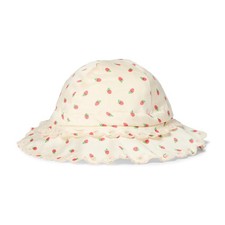 M&auml;dchen Baumwollhut Elfenbein Rosa Erdbeeren Amazon Essentials, Gr&ouml;&szlig;e L