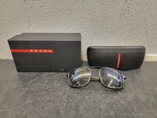 Prada Linea Rossa Men's Slice SPS52P SPS/52P Green Sunglasses MISSING NOSE PADS.