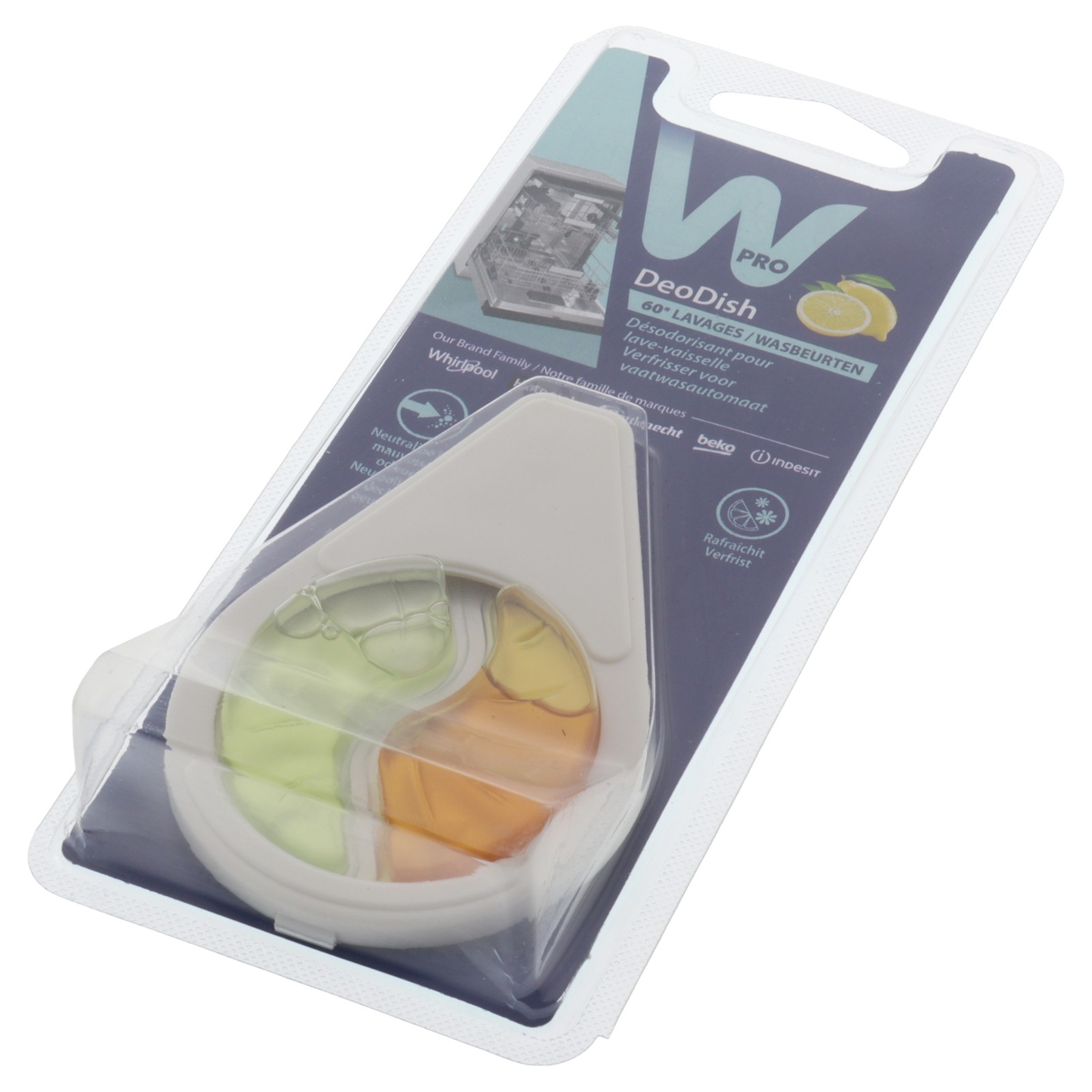 WPro Universal DeoDish Deodorizer for Whirlpool Electrolux Bosch Dishwashers