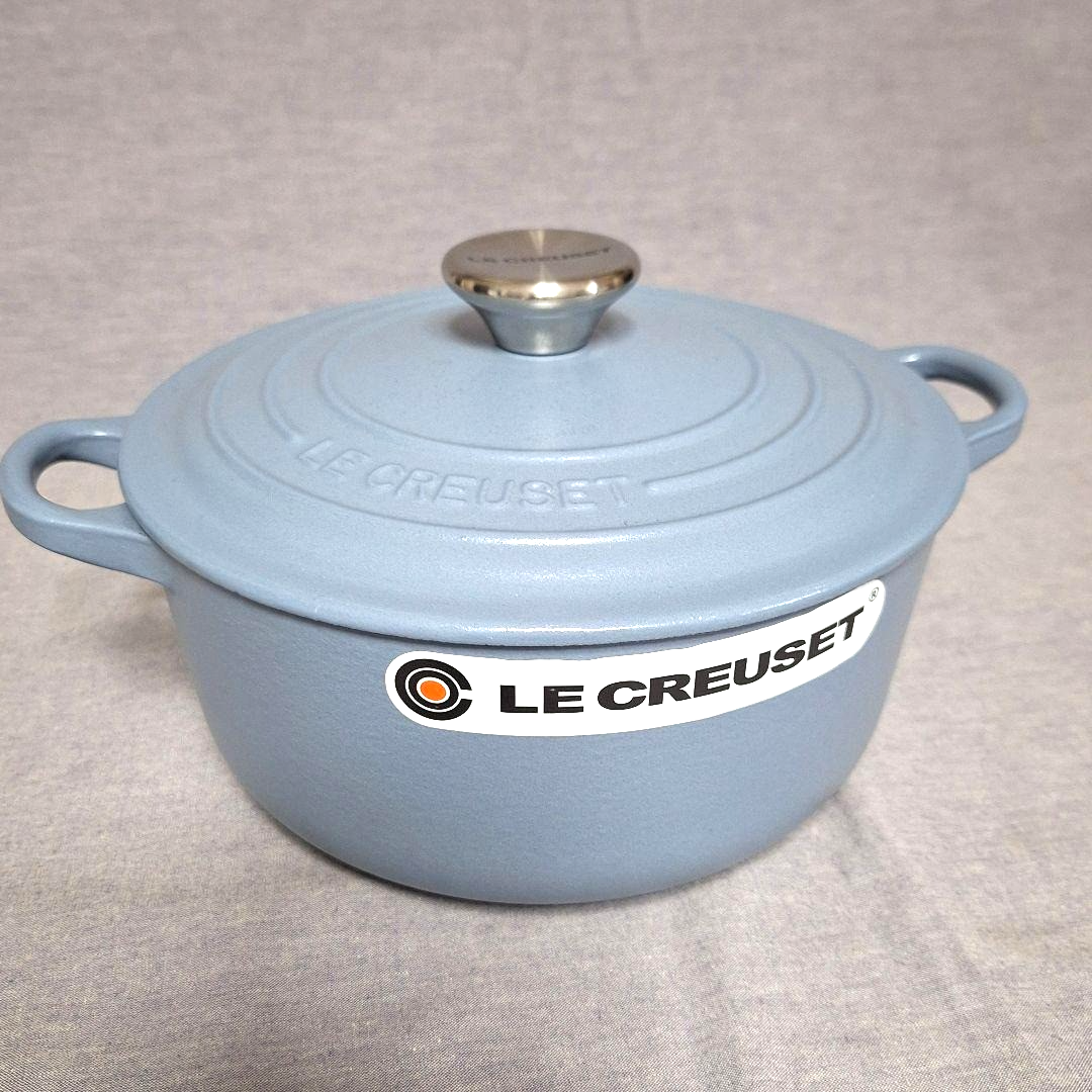 Le Creuset Cocotte Ronde 20cm Mineral Blue - Japan | eBay