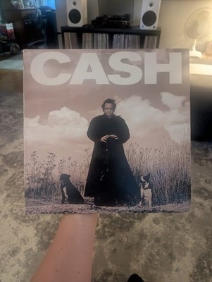 JOHNNY CASH AMERICAN RECORDINGS 9-45520-1 US 1st Press 1994 VINYL LP Rick Ruben