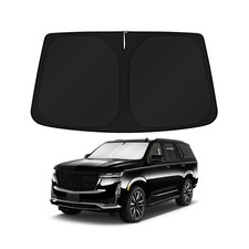 KUST Windshield Sun Shade for Cadillac Escalade Accessories 2021-2025 2026 Wi...