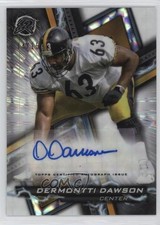 2023 Composite White Geometric Refractor 14/15 Dermontti Dawson Auto HOF 1d0h