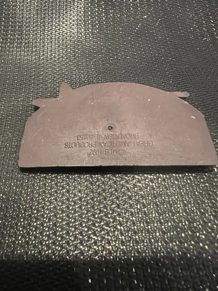 VINTAGE MLB RARE 1980’s-90’s HOUSTON ASTROS RUBBER STANDINGS BOARD FRIDGE MAGNET - Image 3 of 3