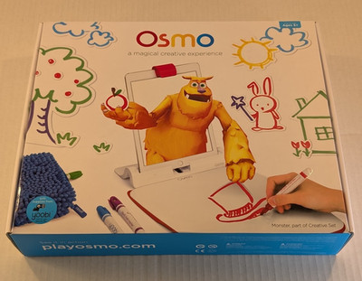 Osmo Creative Set with Monster Game - Hardly Used - iPad Learning Kit Ages 5+