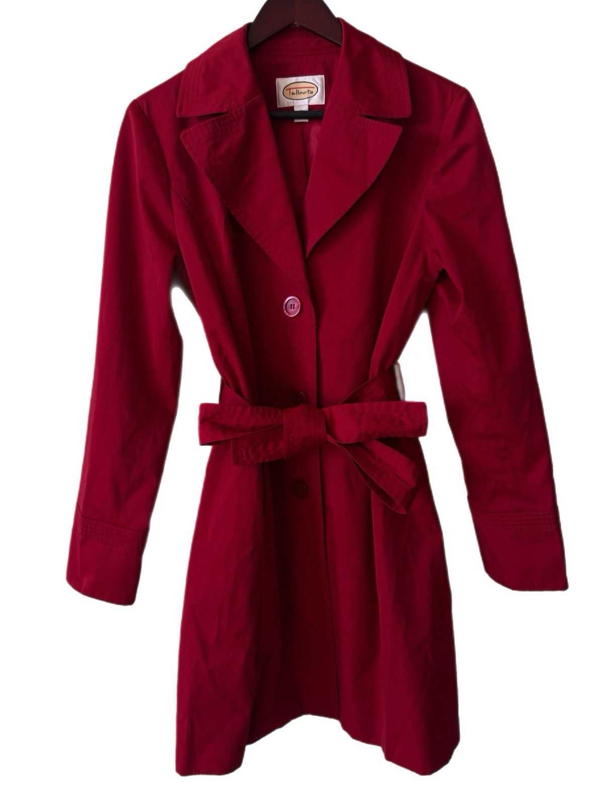 Talbots Trench Coat Sz M
