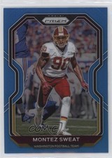 2020 Panini Prizm Light Blue Prizm Montez Sweat #181 0y59