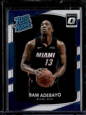 Bam Adebayo Basketball Donruss #187 RC Miami Heat