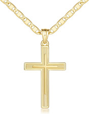 Cross Necklace for Women Gold Cross Necklaces for Women 14K Gold Crosses Chain P