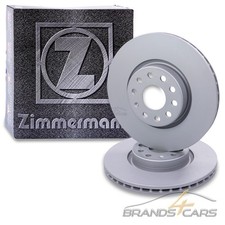 ZIMMERMANN 2x BREMSSCHEIBE Ø312 VORNE FÜR VW GOLF 5 6 7 JETTA PASSAT B6 B7 B8