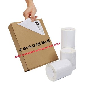 4 Rolls Thermal Shipping Labels 1744907 4x6 Compatible DYMO 4XL For USPS eBay