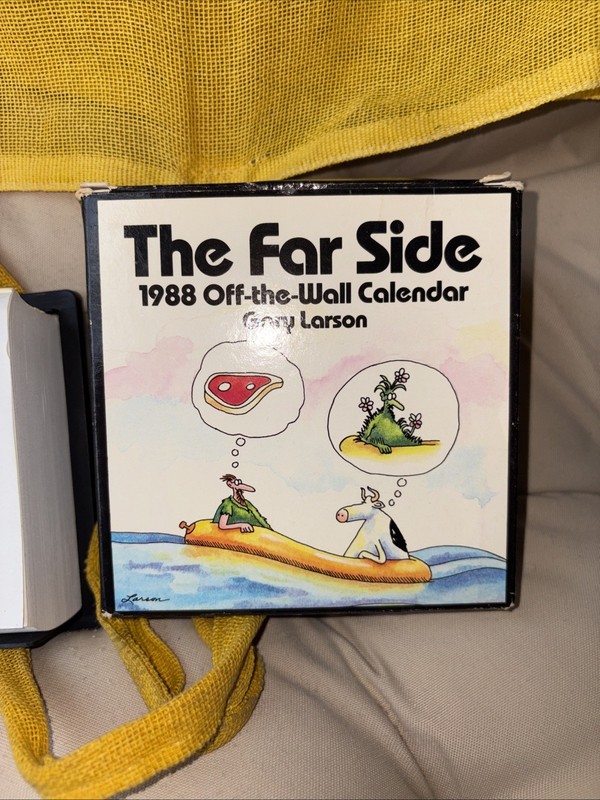 The Far Side Gary Larson Vintage Wall Calendars, 1988, 1991, 1992  & 1993
