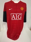 MANCHESTER UTD MAN UTD 2009/10 NIKE SIZE XXL SHORT SLEEVED TRAINING KIT SHIRT