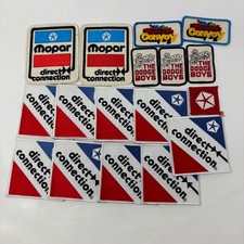 Vintage NOS Direct Connection Mopar Patches Lot of 17 Chrysler Plymouth Dodge
