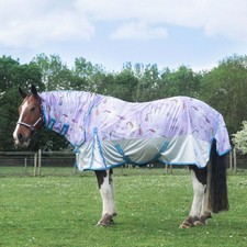 Gallop Trojan & Ponie  'Pegacorn' Combo Fly Rug,  3'6" - 7'0"
