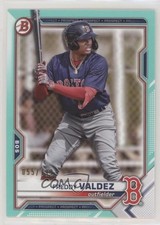 2021 Bowman Draft Aqua 55/199 Freddy Valdez #BD-96 0c3e