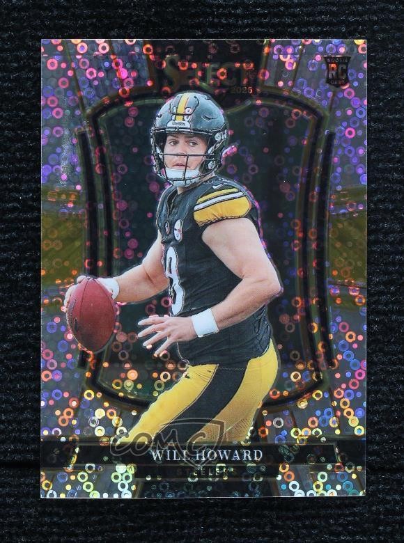 2025 Panini Select Premier Level Disco Prizm Will Howard #152 16wc